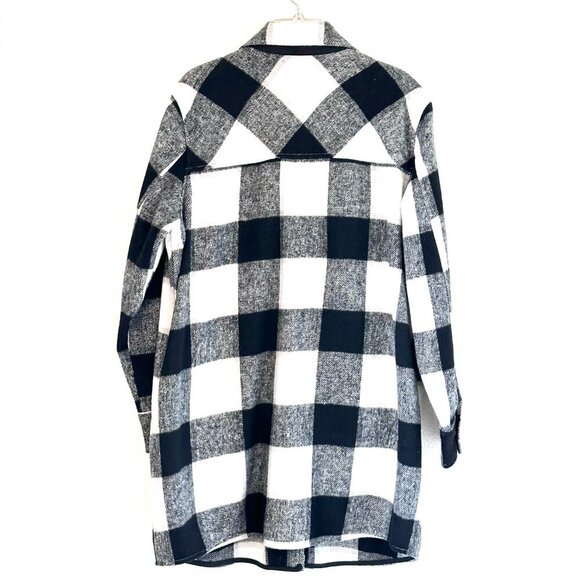 Tribal Jeans Buffalo Plaid Shacket - Picture 3 of 4